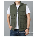 OEM Custom Sleeves Vest Jacket Mens Wholesale